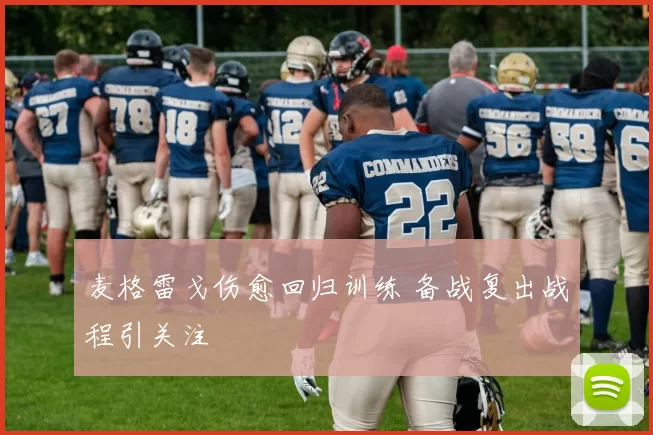 麦格雷戈伤愈回归训练 备战复出战程引关注